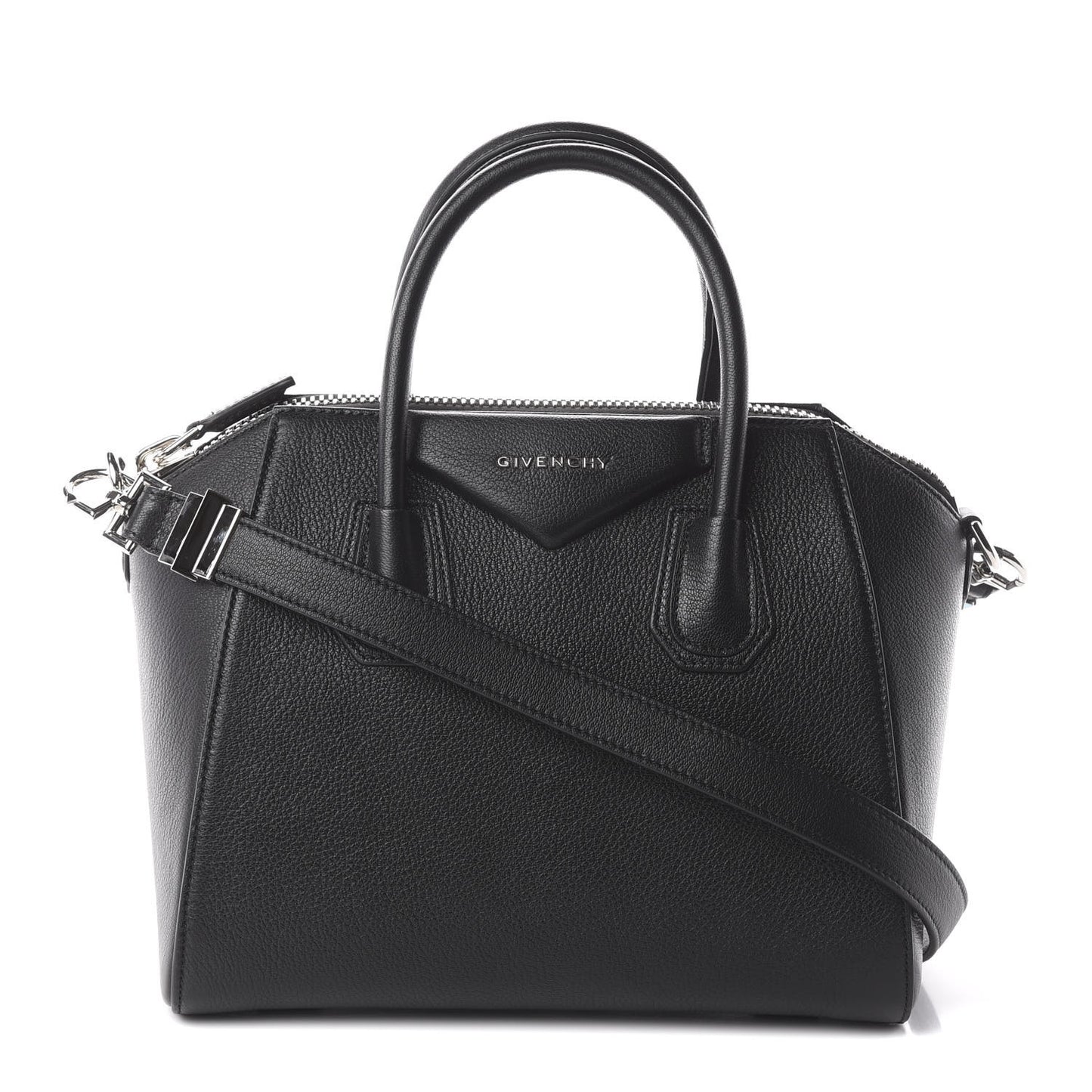 Sugar Goatskin Small Antigona Black