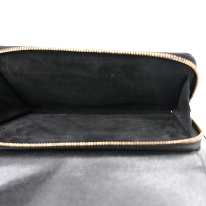 Christian Dior Goatskin Double Saddle Pouch Black 5 of 9