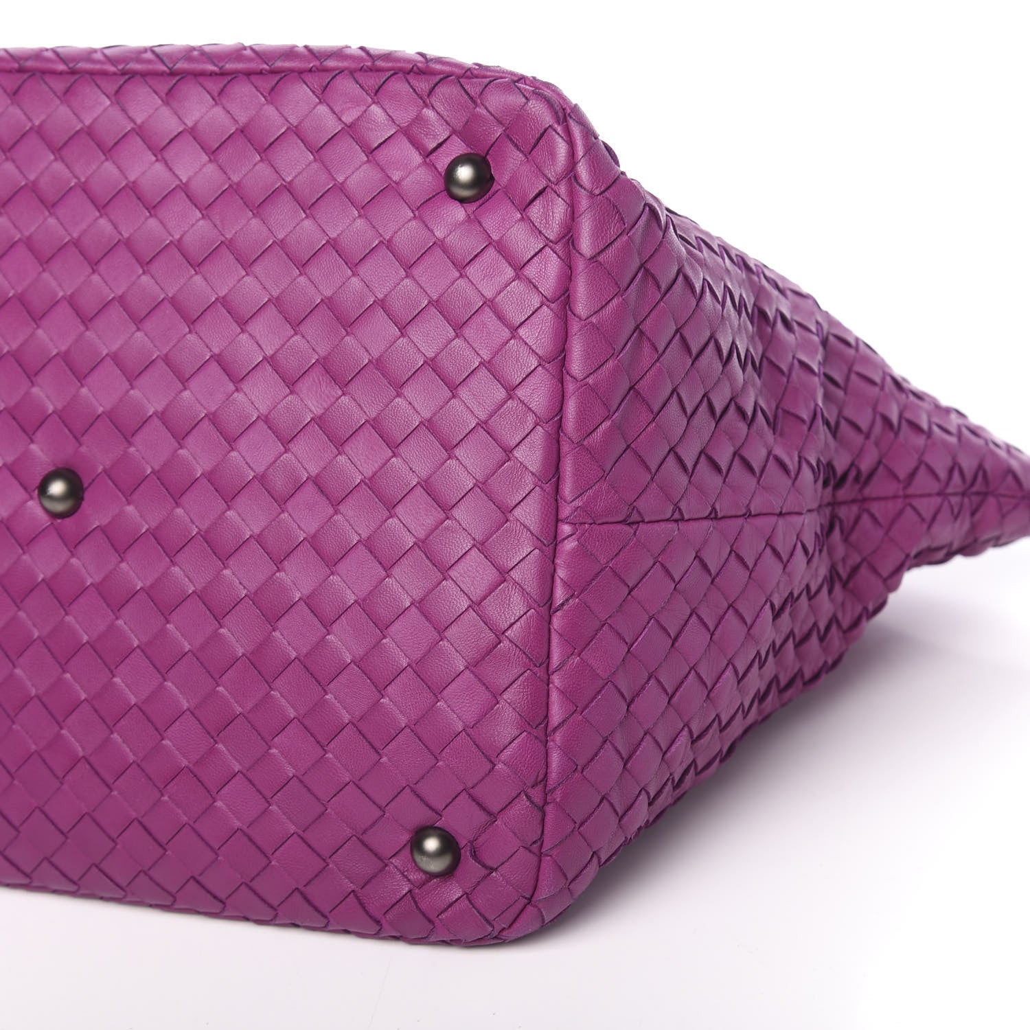 Bottega Veneta Nappa Intrecciato Top Handle Tote Orchid 15 of 16