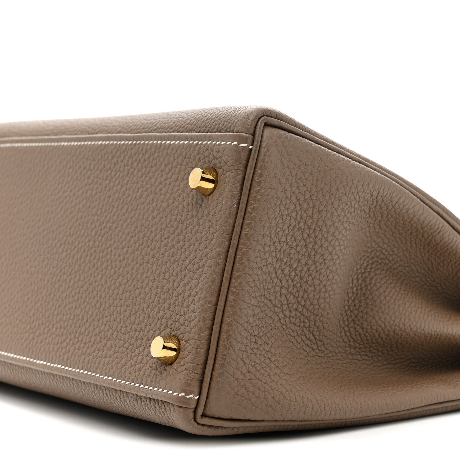 Hermes Togo Kelly Retourne 28 Etoupe 10 of 16