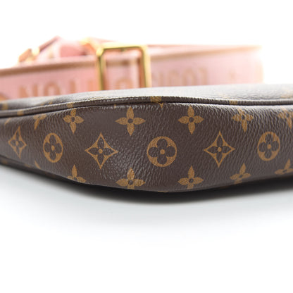 Louis Vuitton Monogram Multi Pochette Accessories Large Pochette Rose Clair 10 of 12