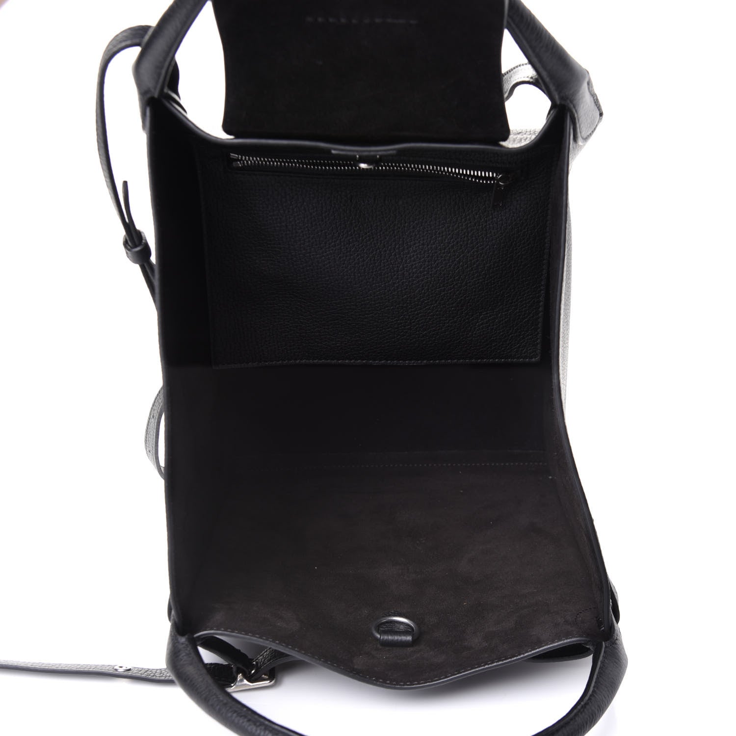 Celine Supple Grained Calfskin Small Long Strap Big Bag Black 4 of 4