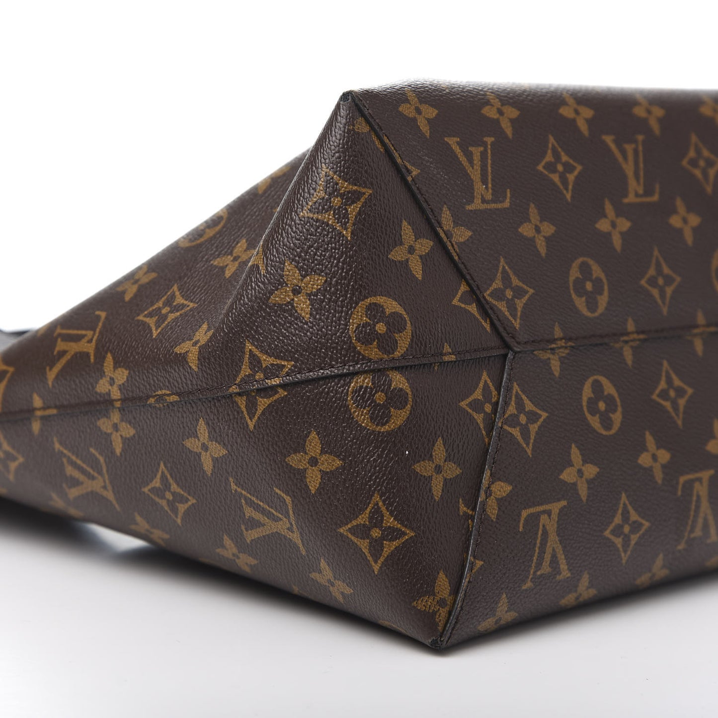 Monogram Flower Hobo Black