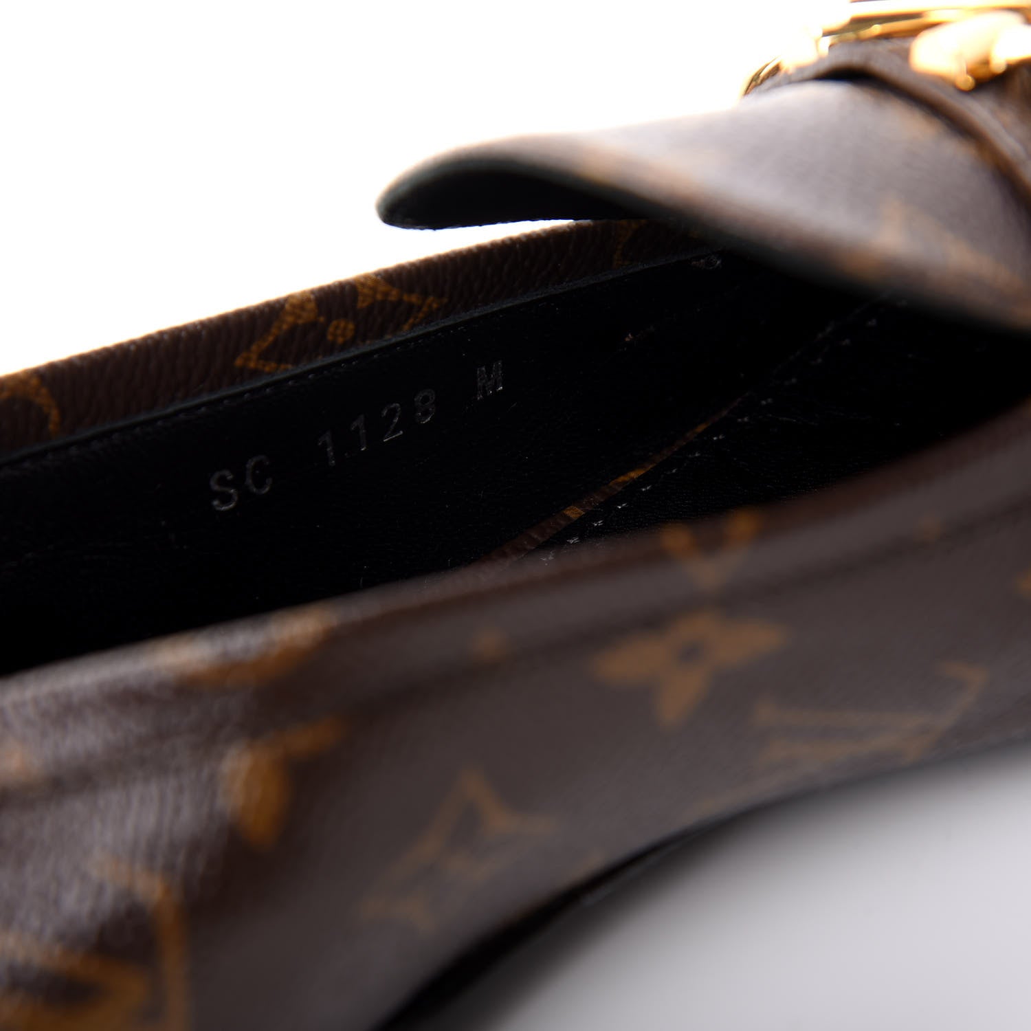 Louis Vuitton Monogram Upper Case Flat Loafer 40 10 of 10