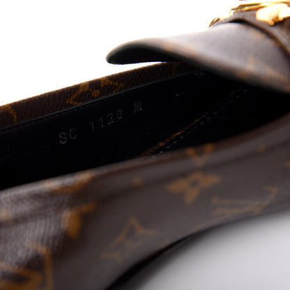 Louis Vuitton Monogram Upper Case Flat Loafer 40 10 of 10