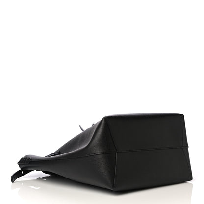 Mansur Gavriel Saffiano Bucket Bag Black Flamma 4 of 5