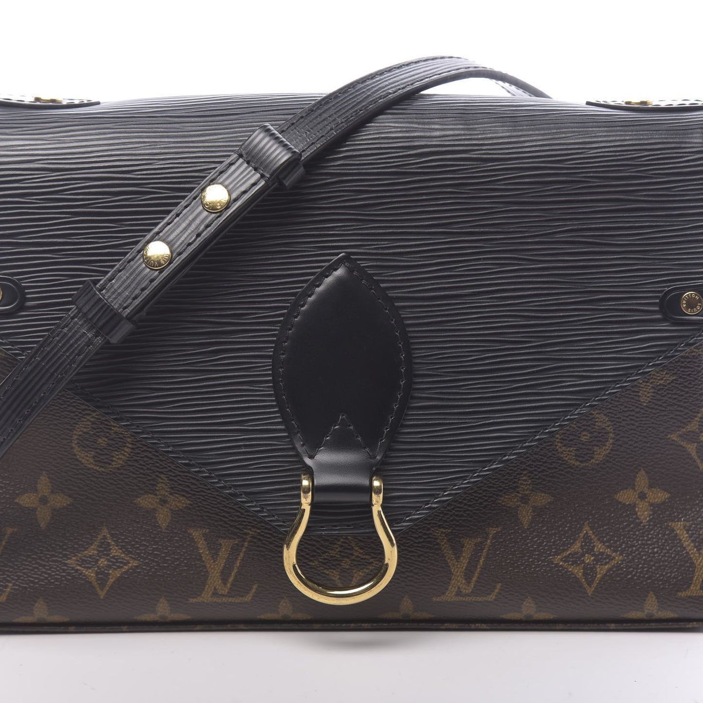 Epi Monogram Saint Michel Black