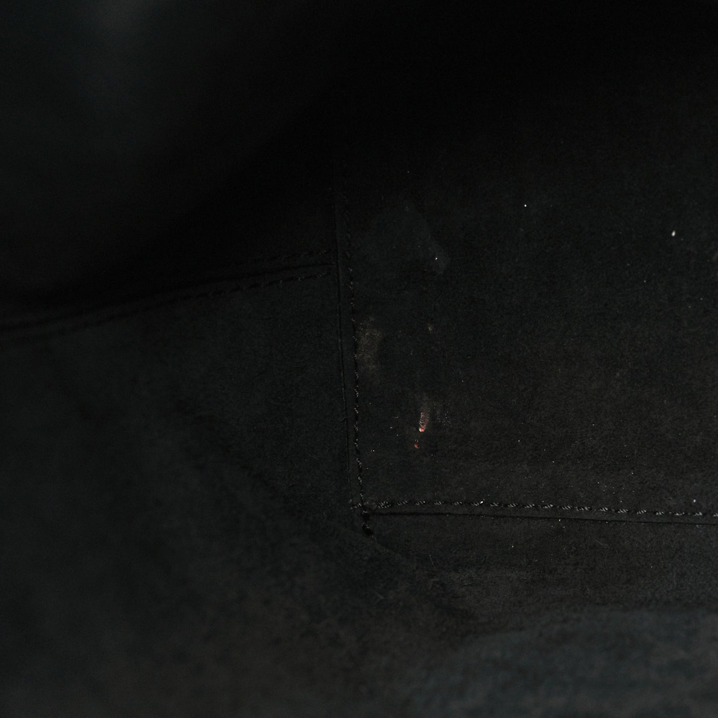 Grained Calfskin Rockstud Shoulder Tote Black