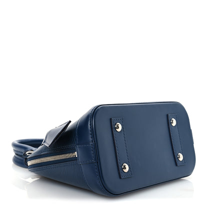 Louis Vuitton Epi Alma BB Indigo 4 of 10