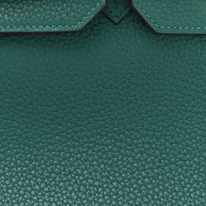 Hermes Togo BIRKIN 35 Malachite 8 of 16