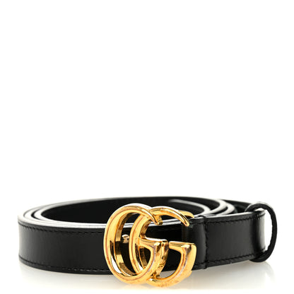 Gucci Calfskin Double G 90 36 Belt Black 1 of 5