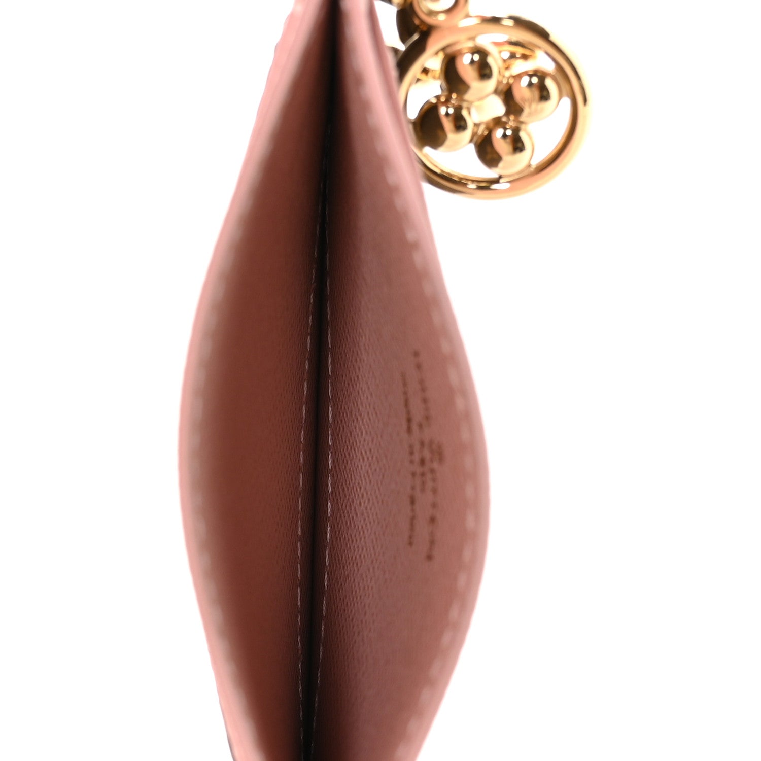 Louis Vuitton Monogram LV Charms Card Holder Rose Ballerine 5 of 6