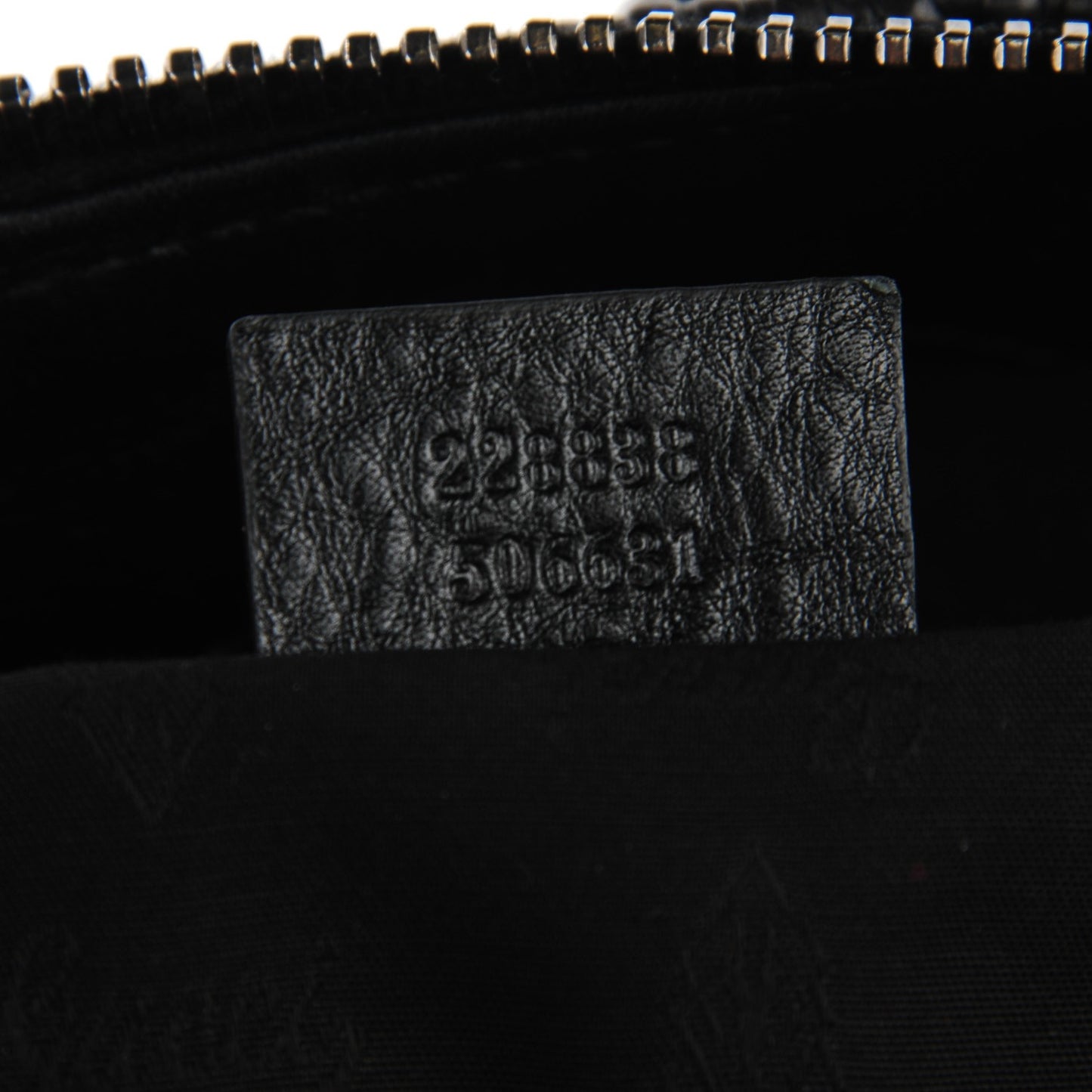 Ruched Calfskin Shoulder Bag Black