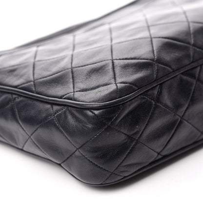 Chanel Lambskin Quilted CC Tassel Camera Case Navy 6 of 11