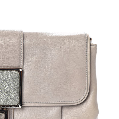 Balenciaga Chevre Stingray Clutch Grey 11 of 13