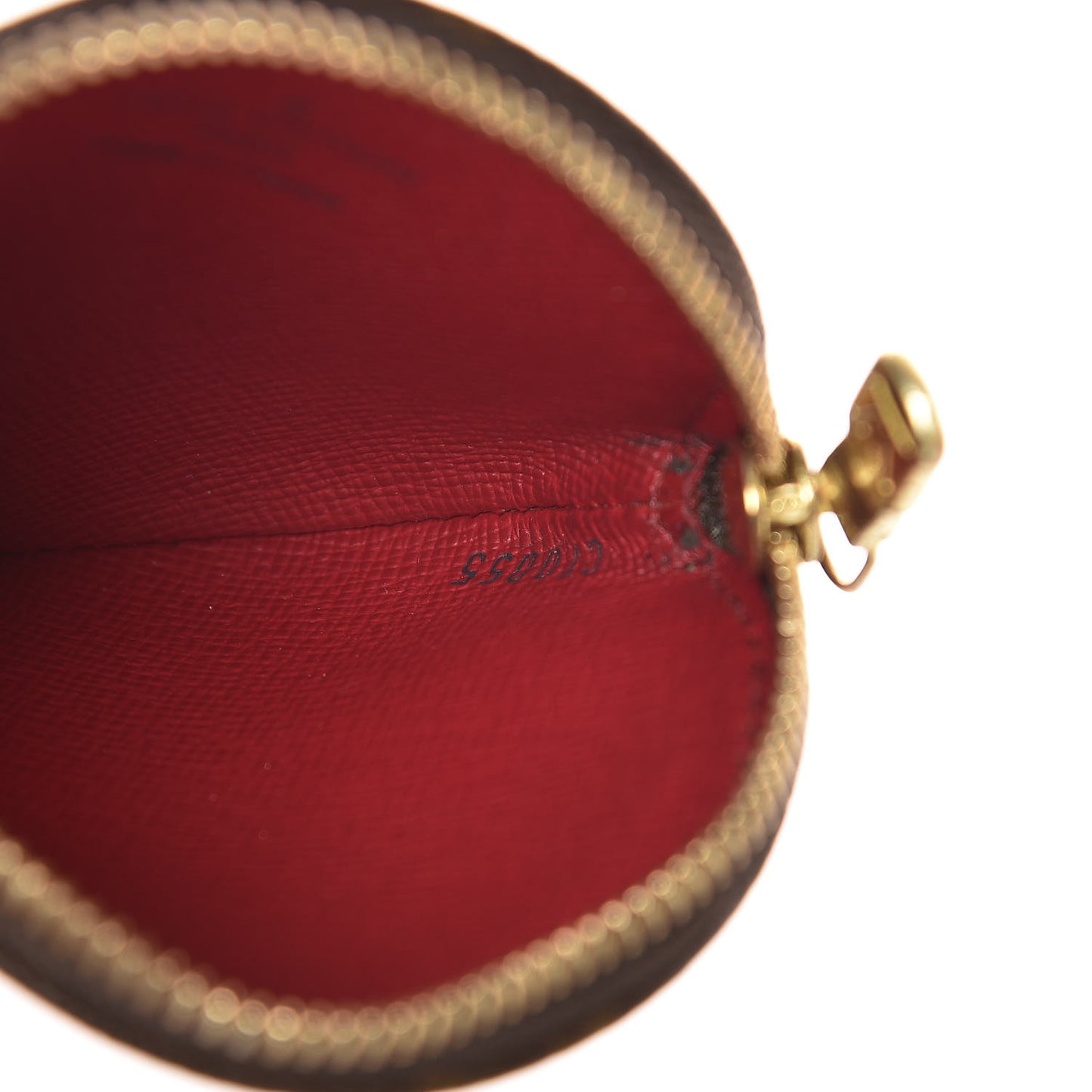 Monogram Cerises Round Coin Purse
