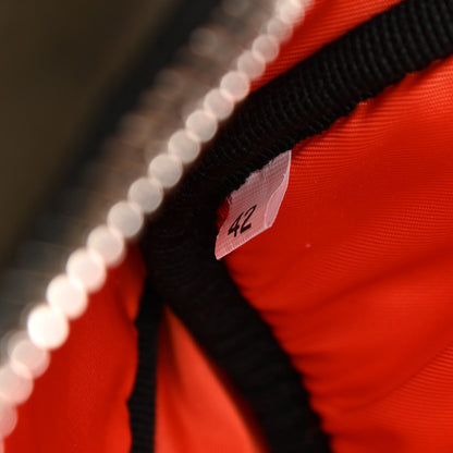 Prada Tessuto Soft Nylon Small Convertible Crossbody Wristlet Mimetico Black 7 of 11