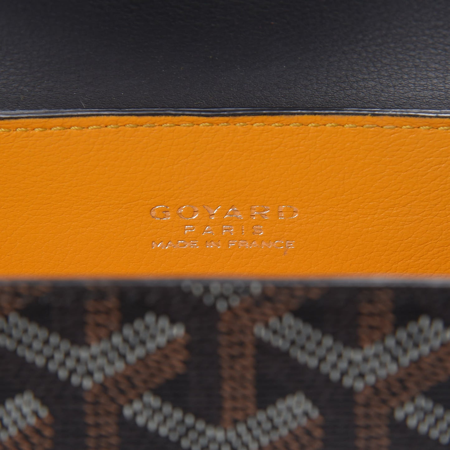 Goyardine Mini Saigon Black
