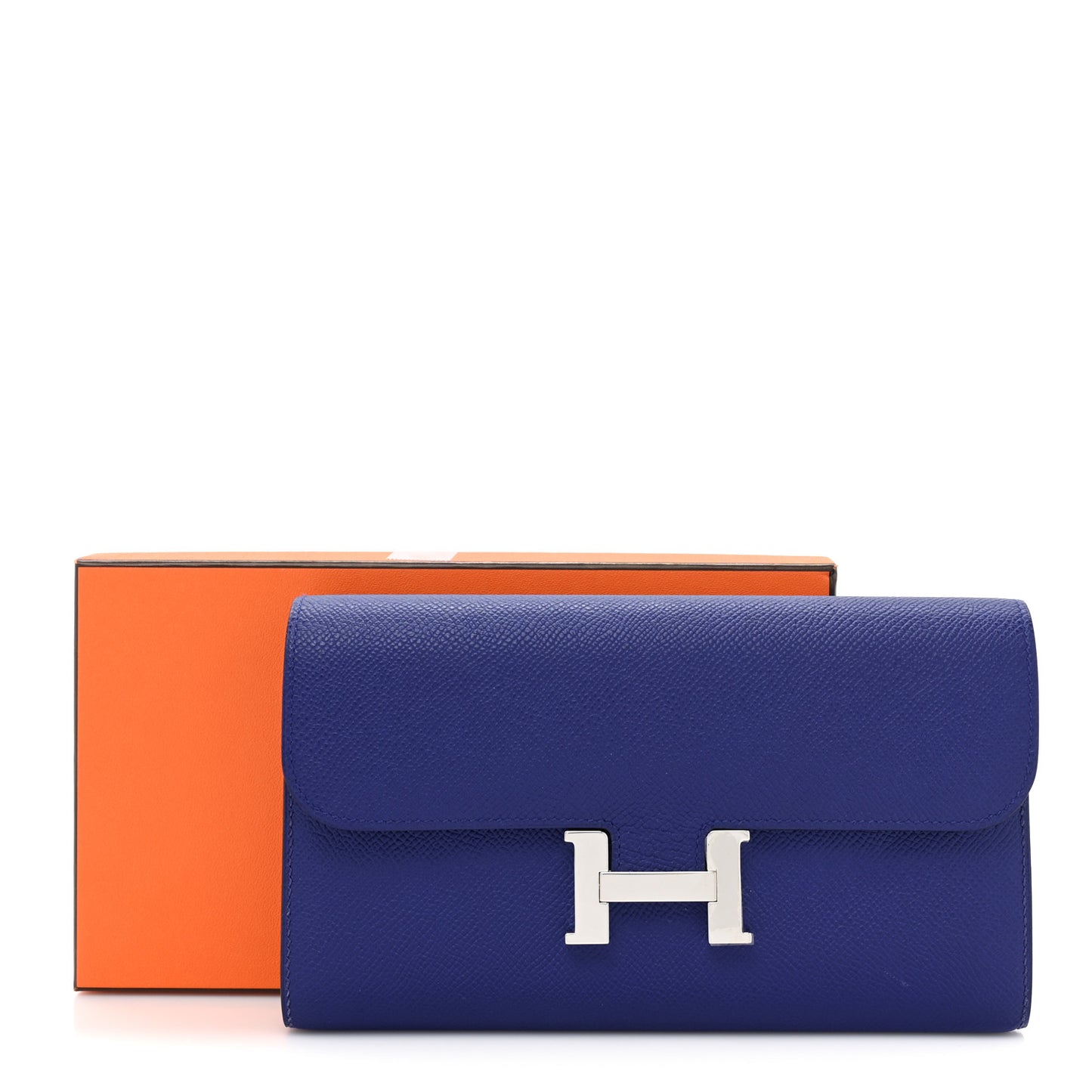 Epsom Constance Long Wallet Bleu Electrique