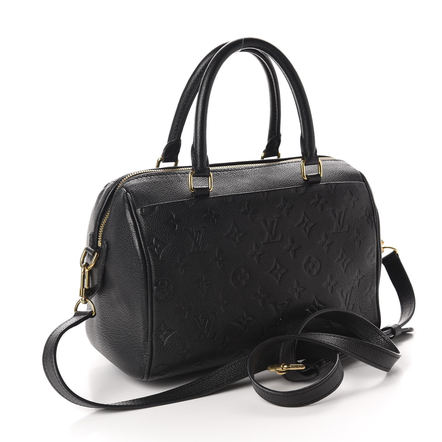 Louis Vuitton Empreinte Speedy Bandouliere 25 NM Black 3 of 10
