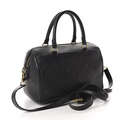 Louis Vuitton Empreinte Speedy Bandouliere 25 NM Black 3 of 10
