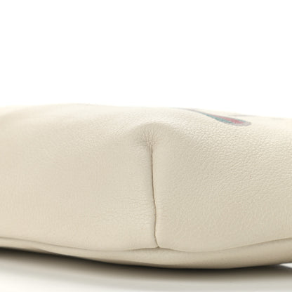 Gucci Grained Calfskin Logo Belt Bag White 10 of 10