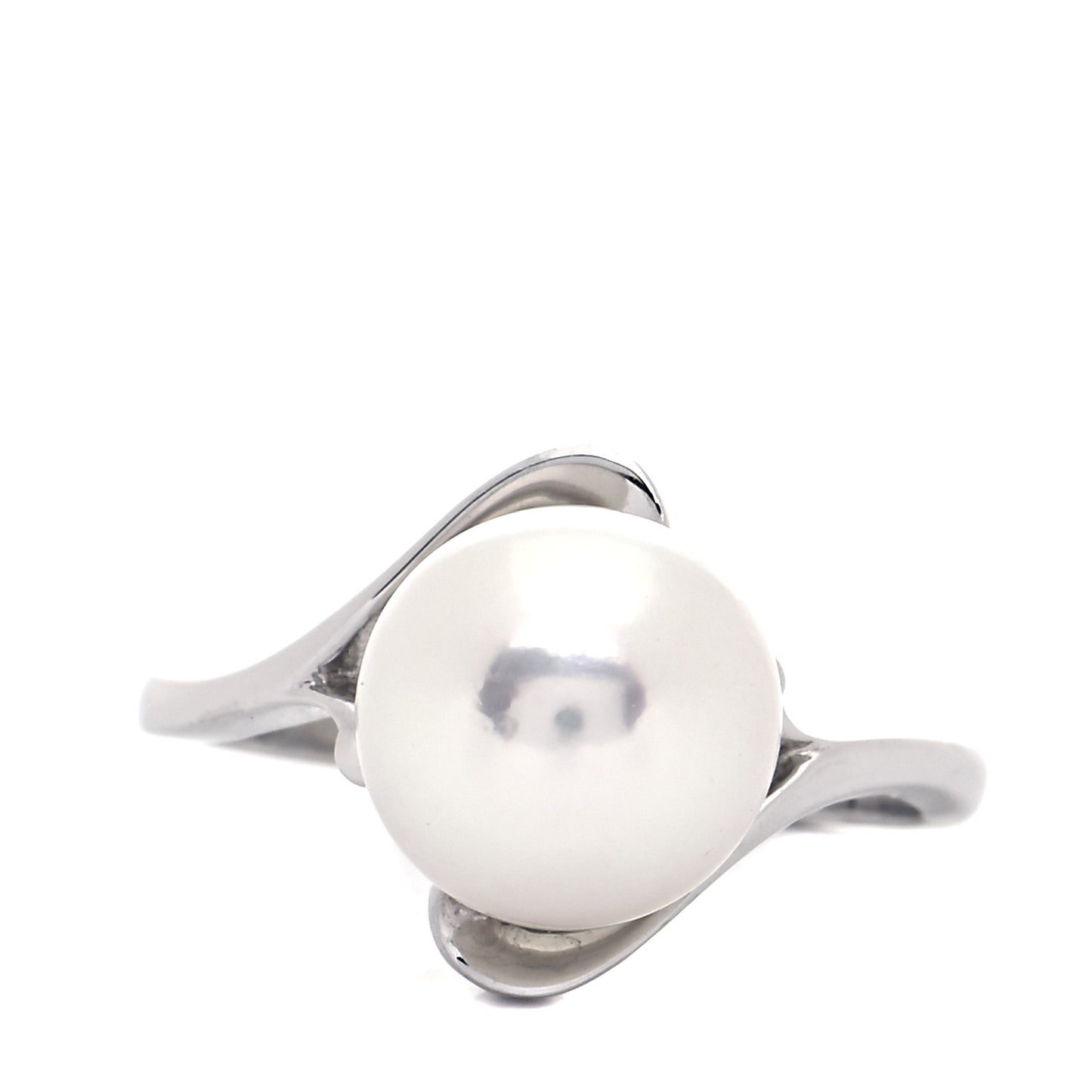 Platinum Akoya Pearl 9mm Ring 48 4.5