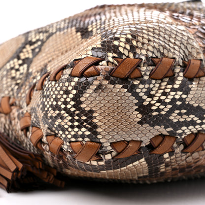 Gucci Snakeskin Large New Jackie Shoulder Bag Multicolor 8 of 15