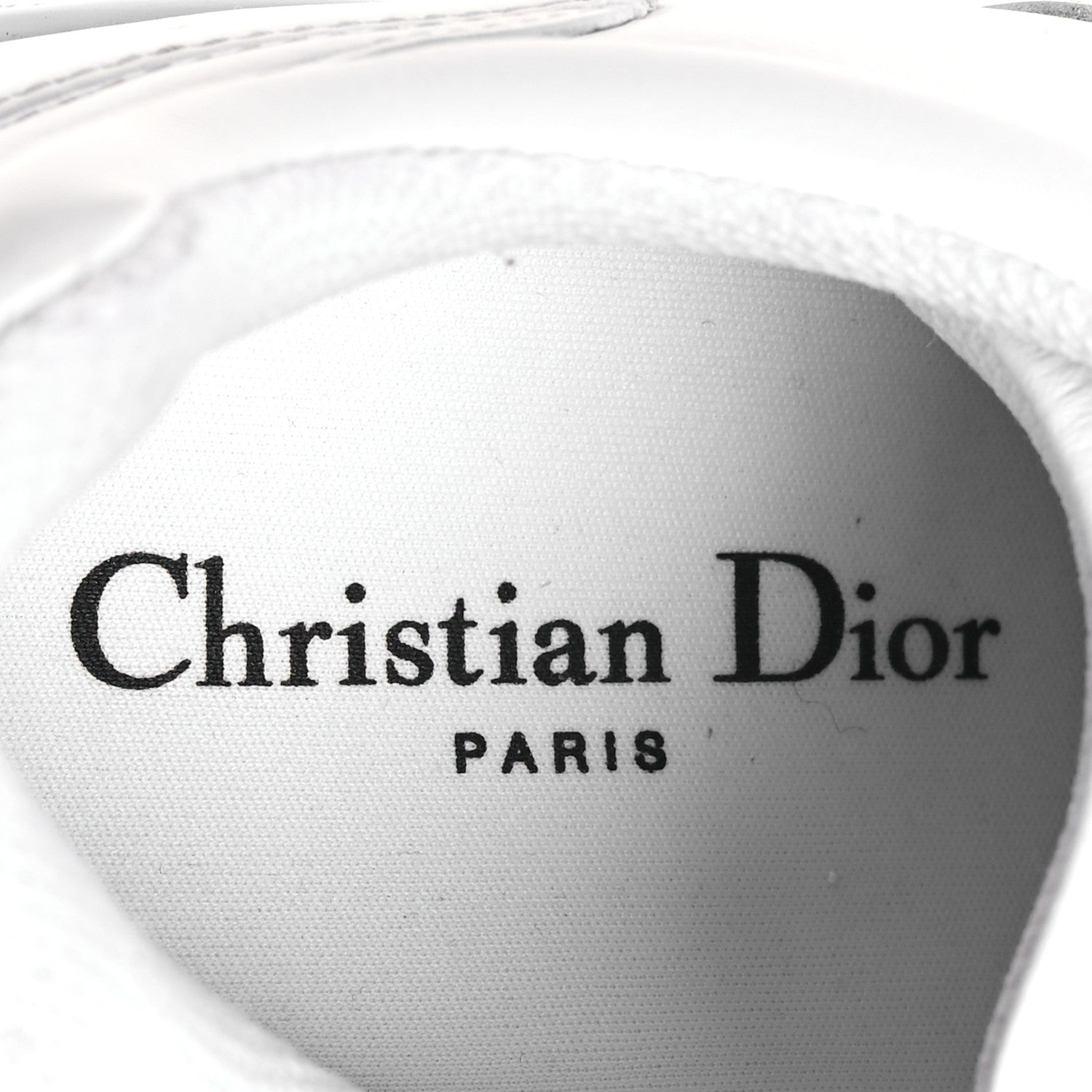 Christian Dior Calfskin Suede Dior Star Low Top Sneakers 37 White 8 of 9