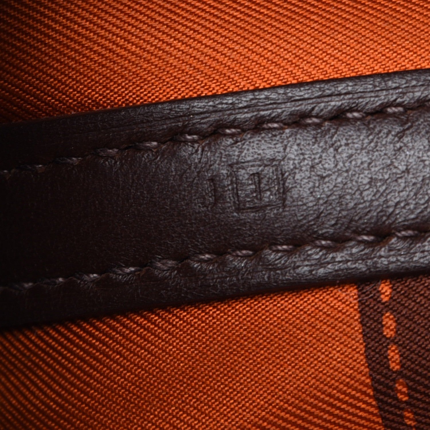 Hermes Swift Bolduc Twilly Garden Party TTPM Chocolate 7 of 8