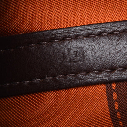 Hermes Swift Bolduc Twilly Garden Party TTPM Chocolate 7 of 8