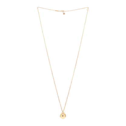 Tiffany 18K Yellow Gold 12.75mm HardWear Ball Pendant Necklace 3 of 5