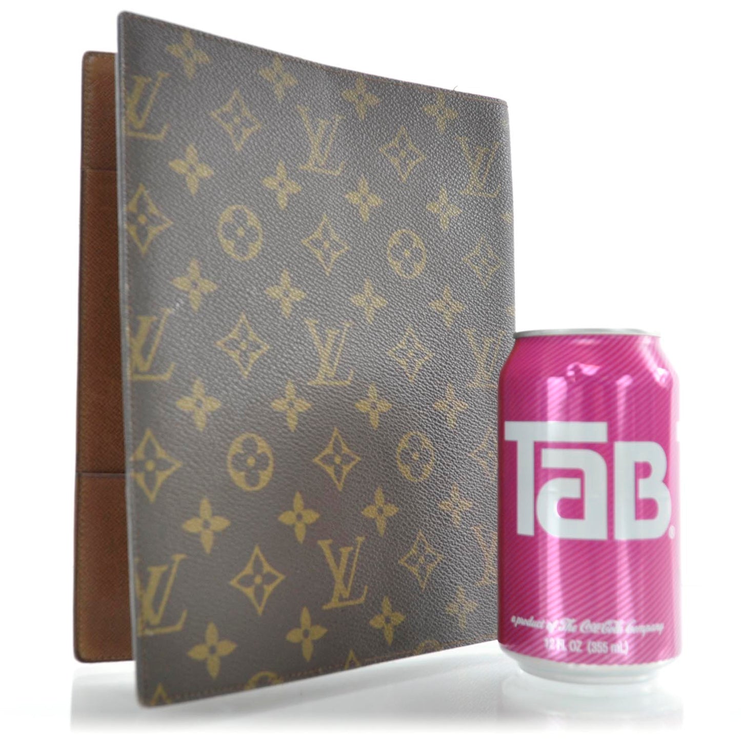 Monogram Desk Agenda Cover