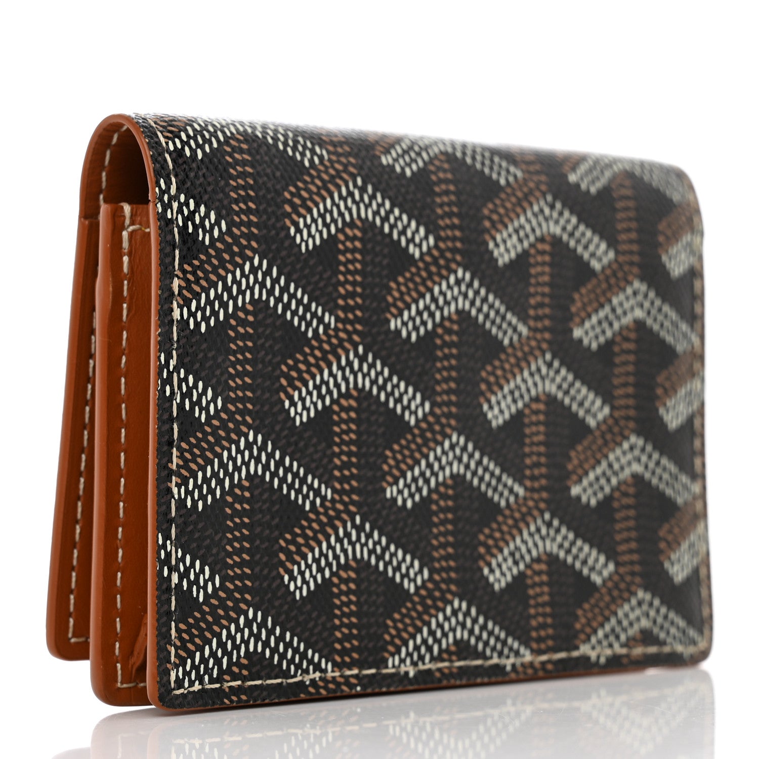 Goyard Goyardine Business Card Holder Black Gold 3 of 7