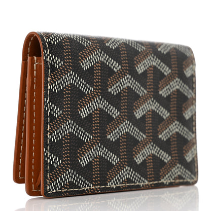 Goyard Goyardine Business Card Holder Black Gold 3 of 7