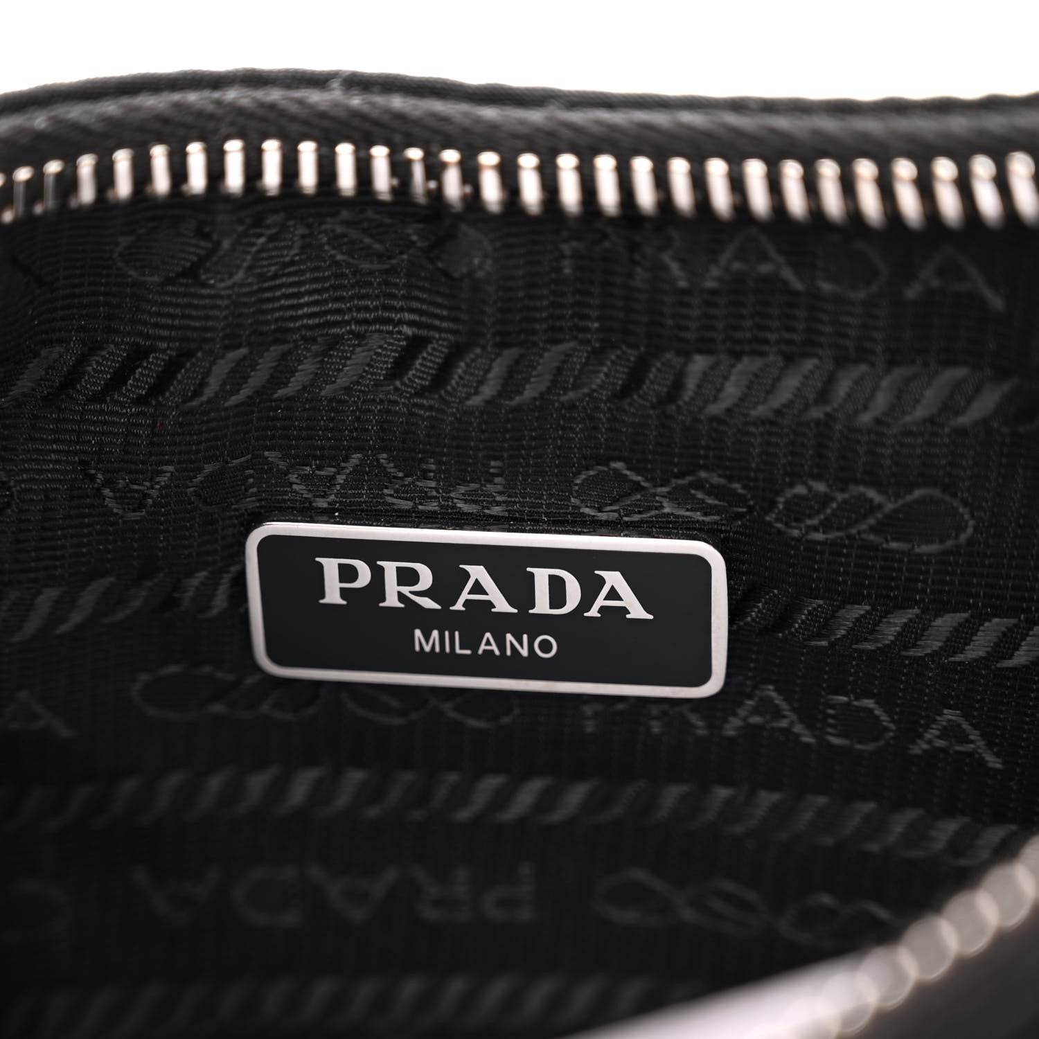 Prada Nylon Re-Edition 2005 Shoulder Bag Black 6 of 11