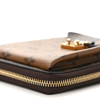 Louis Vuitton Reverse Monogram Metis Vertical Zippy Wallet 9 of 12