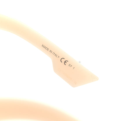 Christian Dior Acetate DiorSo Light 1 Shield Sunglasses Ivory 6 of 8