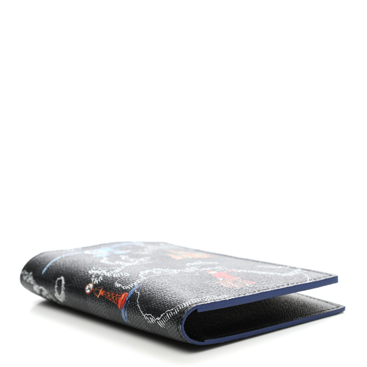 Louis Vuitton Damier Graphite Map Passport Cover 4 of 6