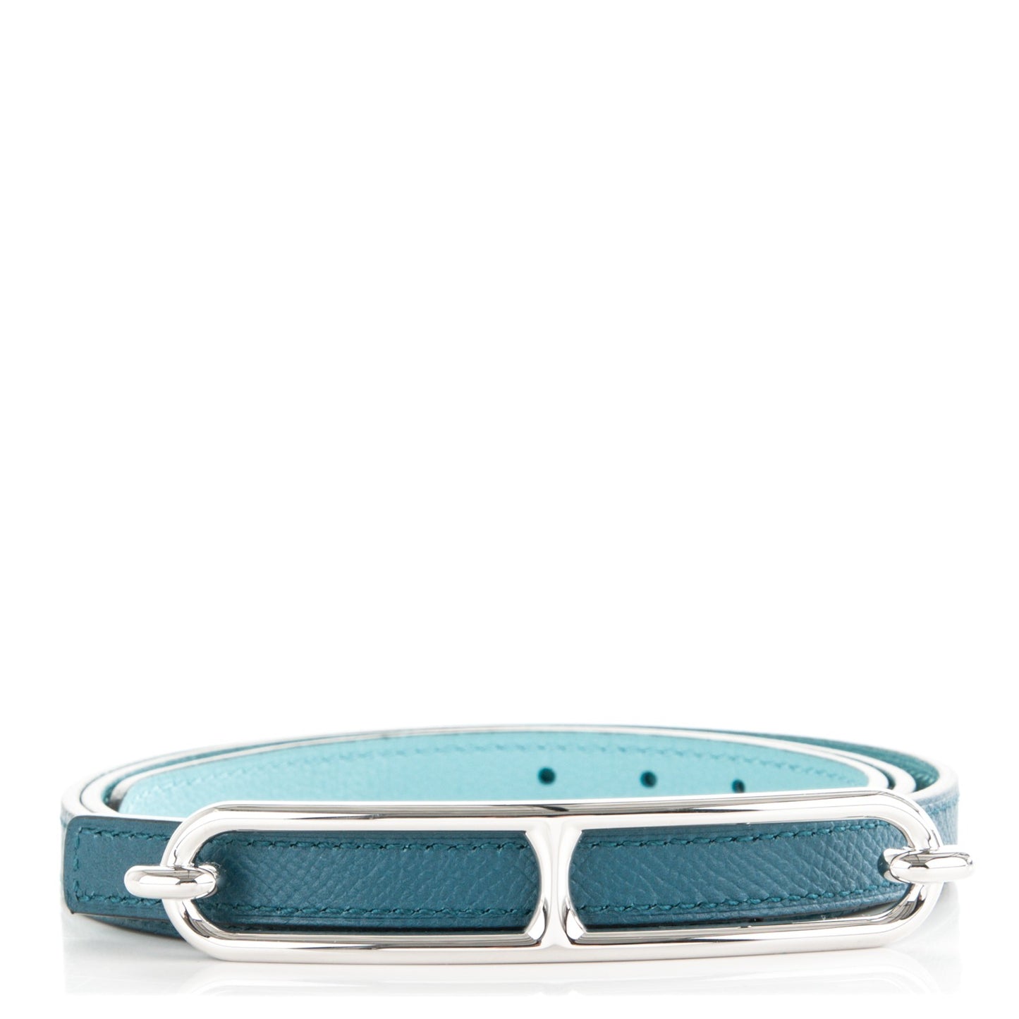 Epsom Togo 13mm Roulis Belt 85 Colvert Bleu Atoll