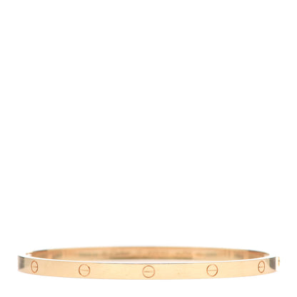 Cartier 18K Yellow Gold Small LOVE Bracelet 17 1 of 7