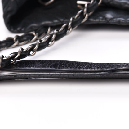 Chanel Iridescent Calfskin Quilted Large VIP Tote Black 15 of 16