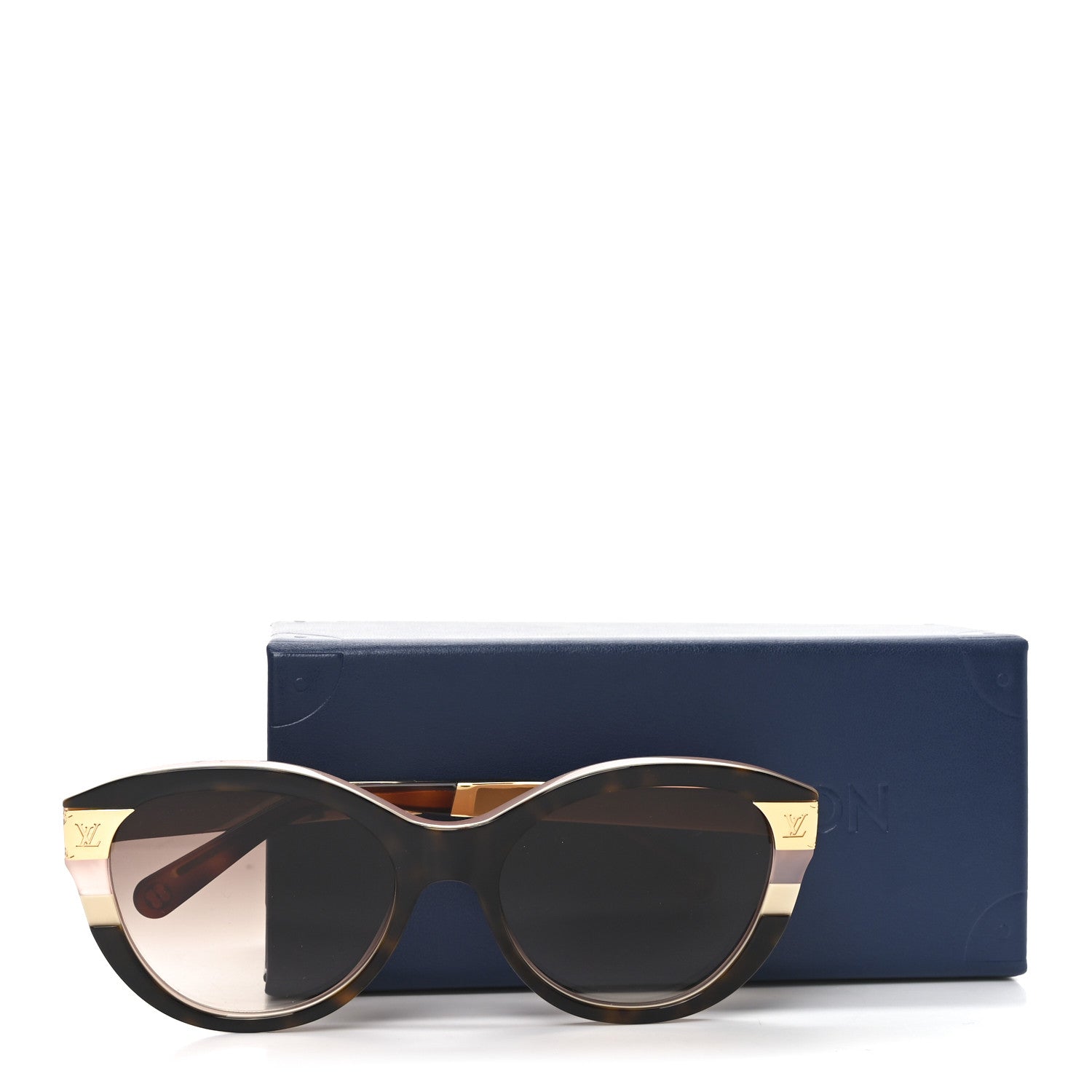 Louis Vuitton Acetate Petit Soupcon Cat Eye Sunglasses Z1858W Light Tortoisehell 7 of 7