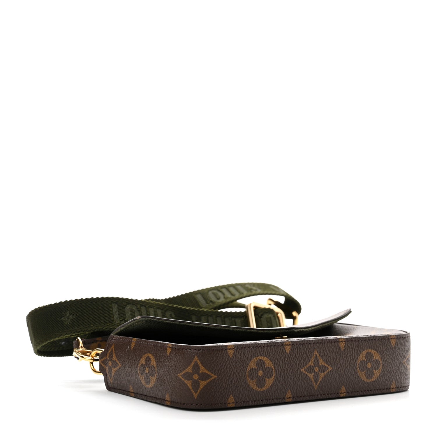 Louis Vuitton Monogram Felicie Strap & Go Kaki 4 of 12
