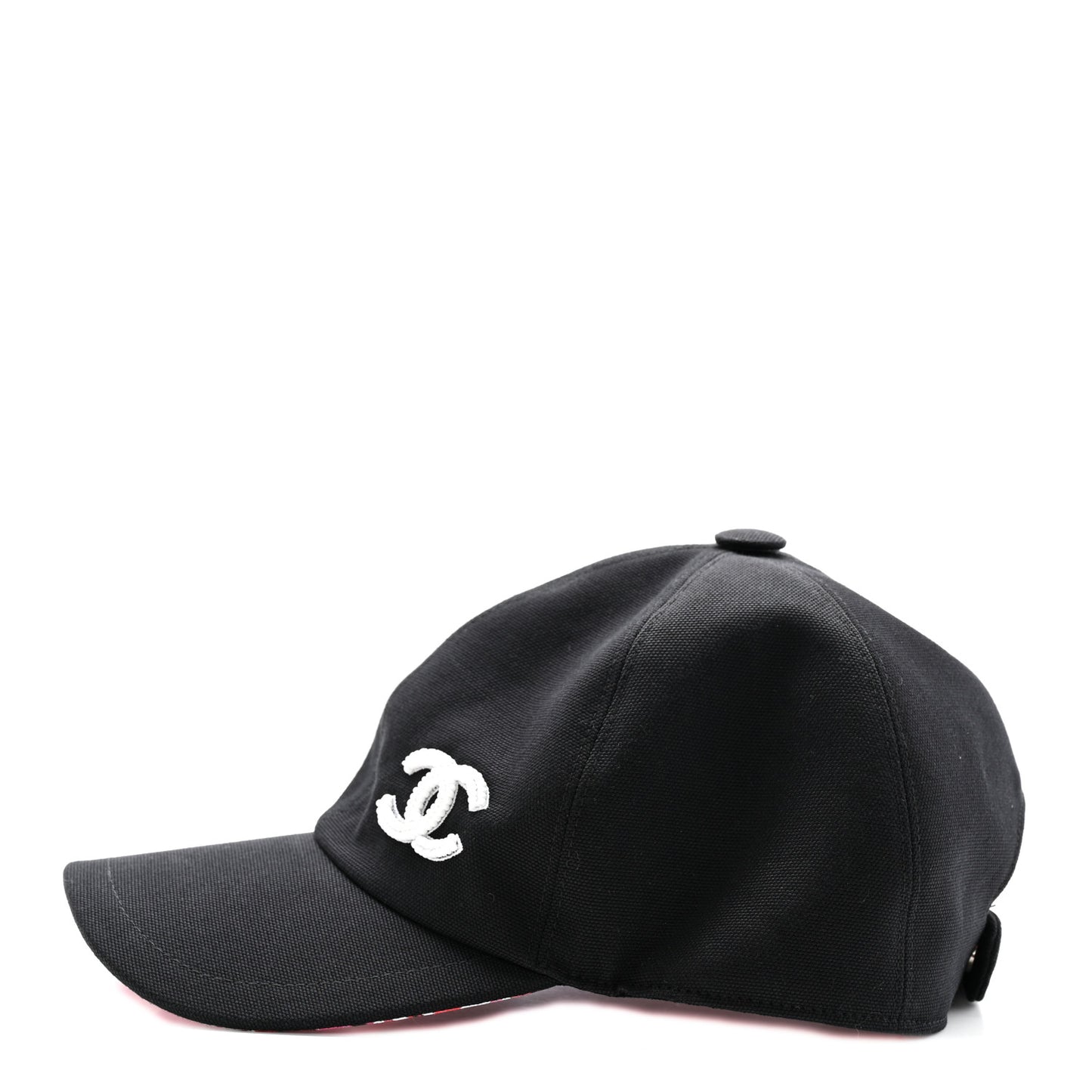 Cotton Beaded CC Cap Hat Black