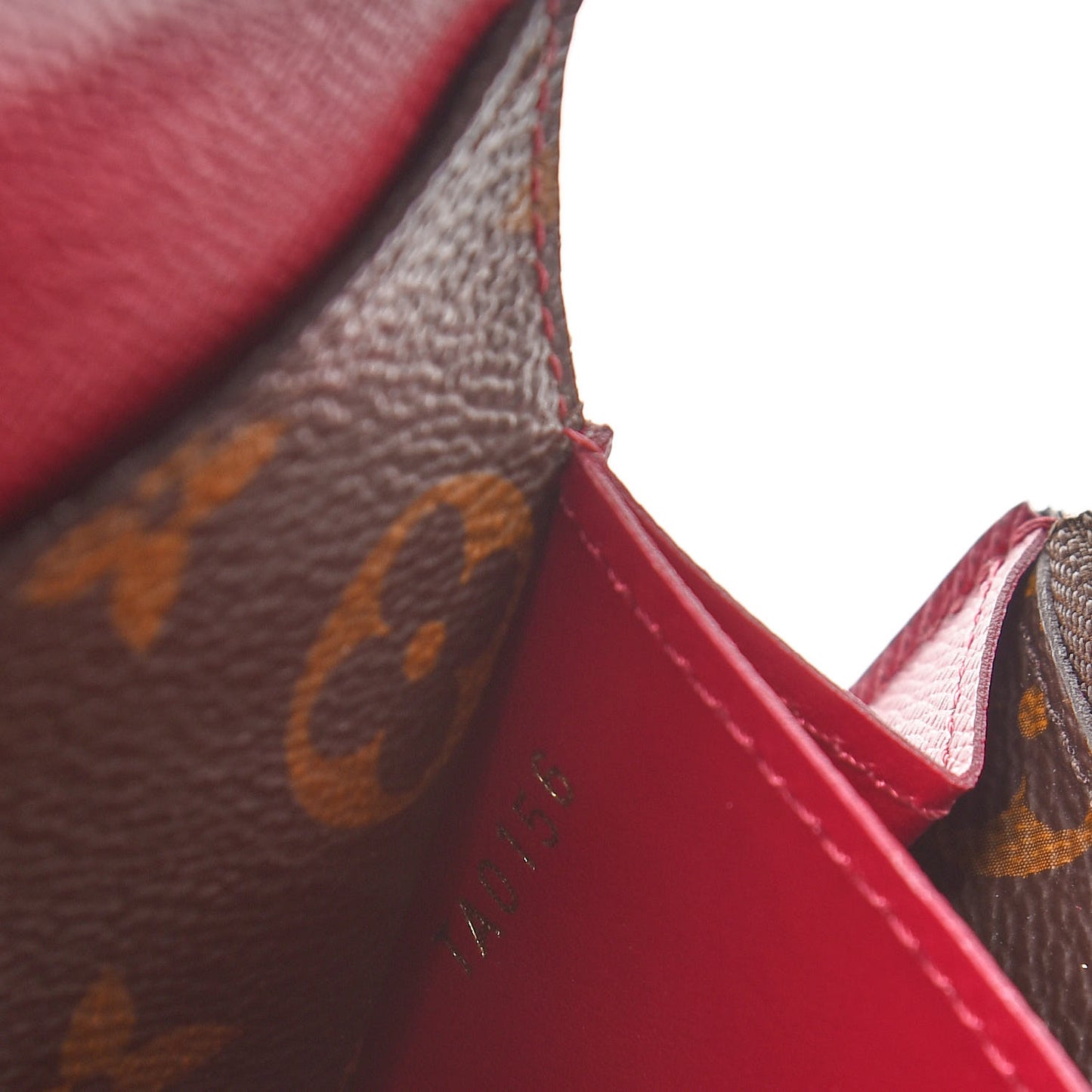 Monogram Emilie Wallet Fuchsia
