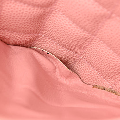 Chanel Caviar Quilted Timeless CC Shoulder Bag Pink 27 of 31