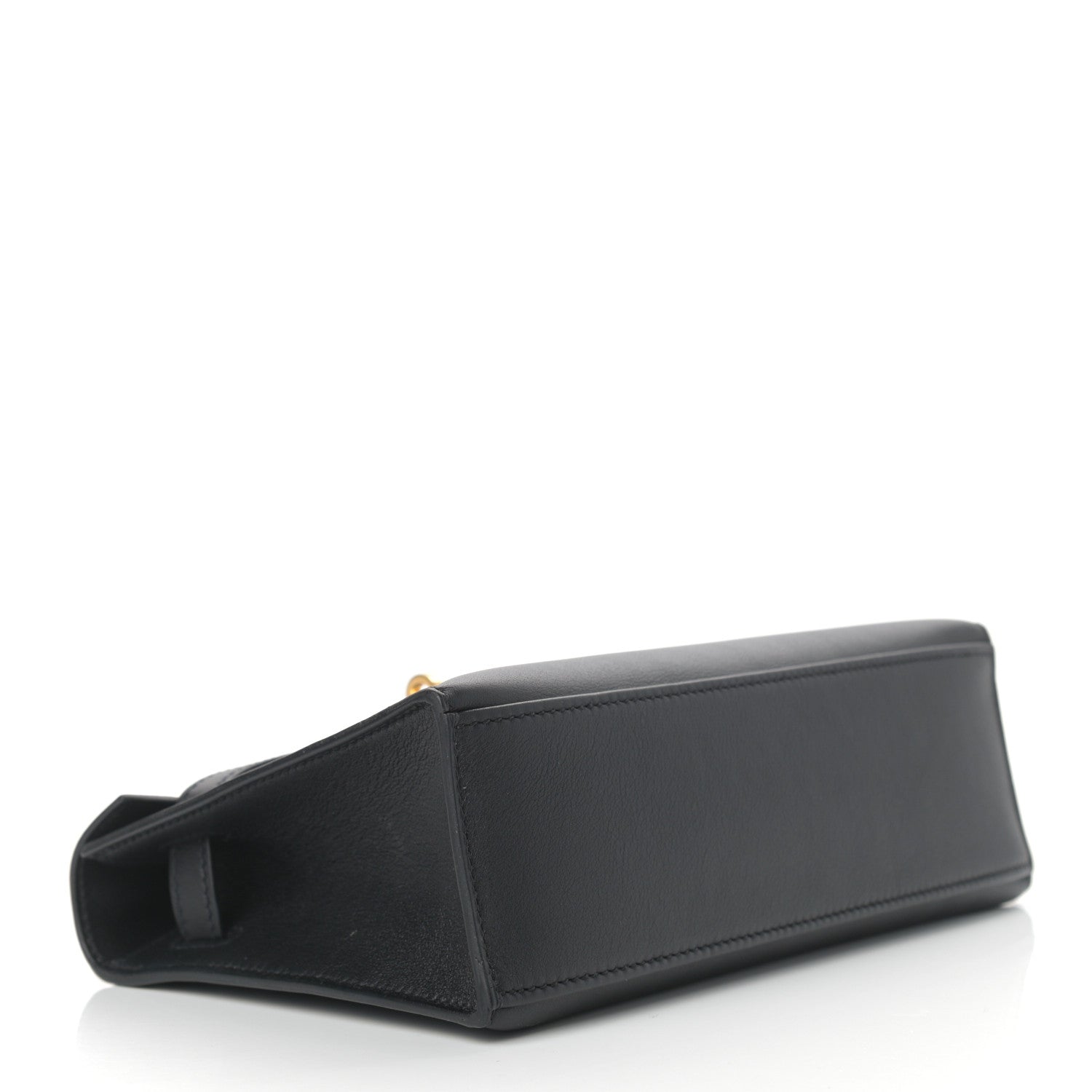 Hermes Swift Kelly Pochette Clutch Black 4 of 10