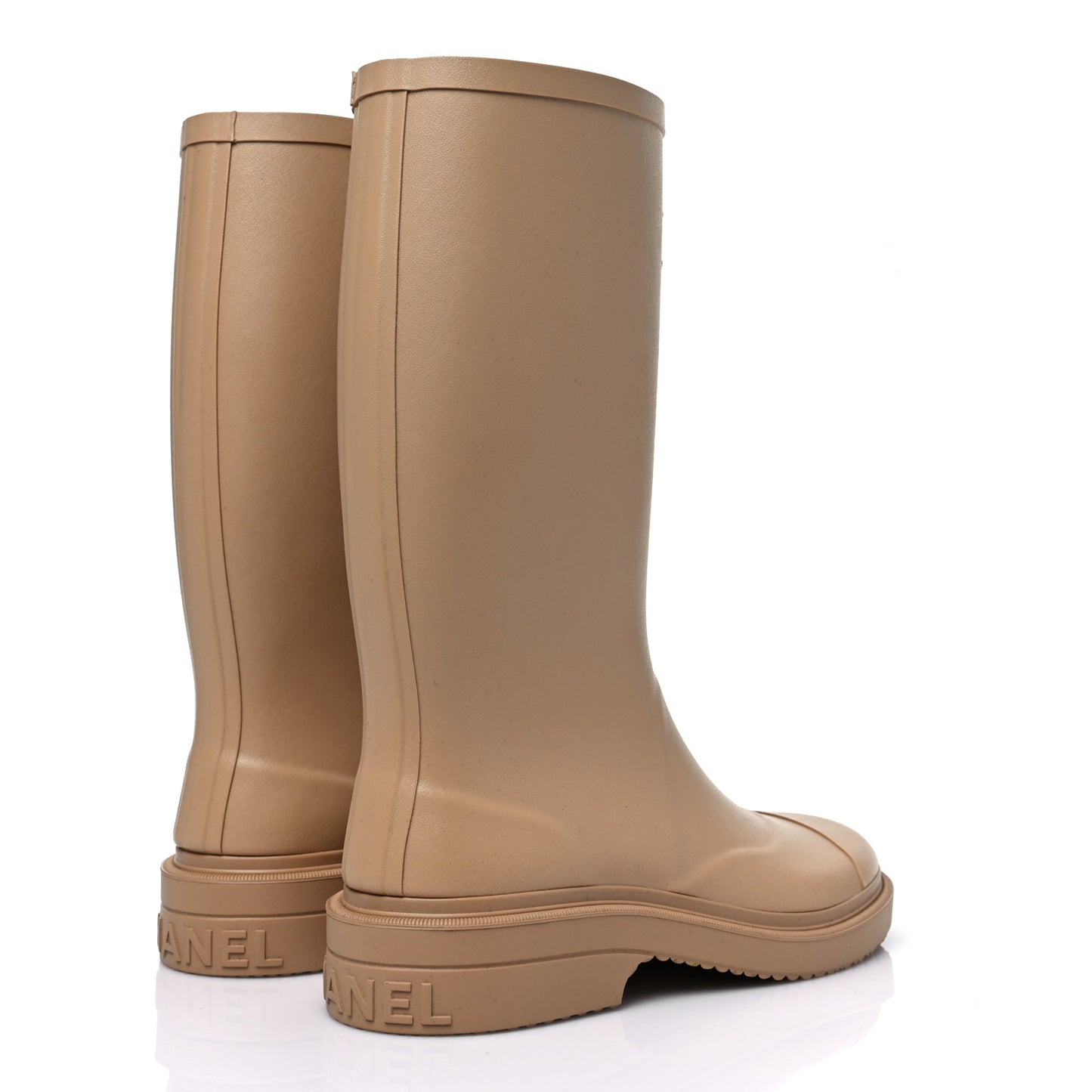 Caoutchouk CC High Boots 38 Beige