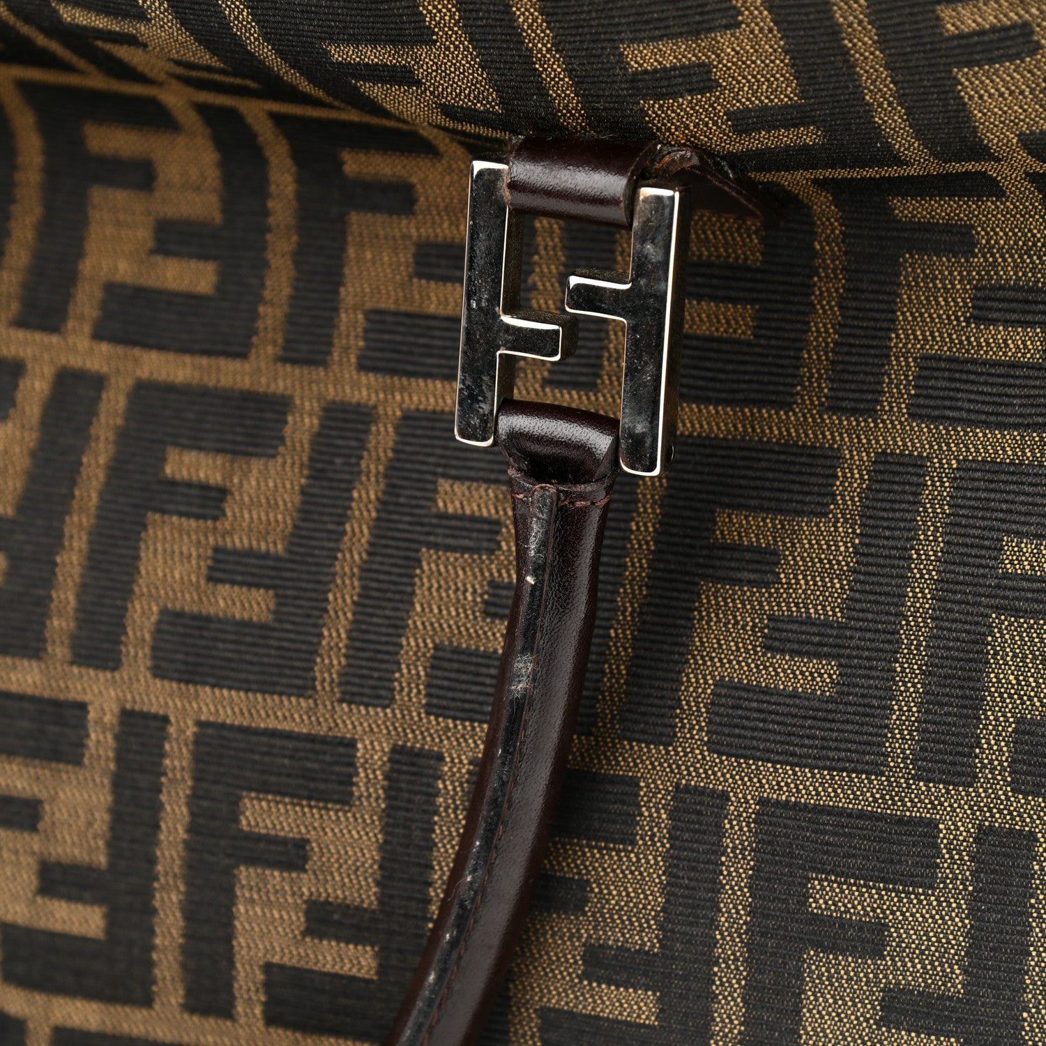 Fendi Zucca Tote Tobacco 13 of 15